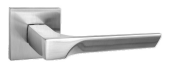 Ручка дв. PUERTO SLIM AL 549-03 SN "Кастаньоле" (никель матовый)