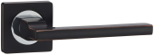 Ручки дверные ЦАМ Vantage V53BL (чёрный с патиной)
