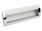 Ручка врезная 96 мм AL/CP (алюминий/хром) (50) MARLOK