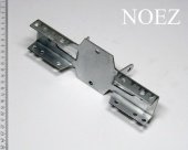 Кронштейн забора наружный КЗН-40-60-174-8017 (цинк) NOEZ
