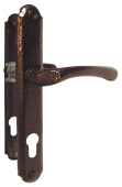 Ручка для входных дверей РДП-1-006-85Ц шоколад