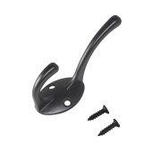 StahlBuro 603 BL матовый черный ЕВРОПАКЕТ крючок-вешалка (360,60)