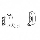 PHA2201 Нажимной механизм поверх.м-жа,серый