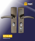 Ручки для китайских дверей KT4-AL, Автомат/Левая AB (Бронза) MSM