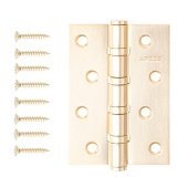 Петля врезная Apecs 100*70-B4-Steel-GMS