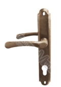 Ручка для входных дверей РДП-1-006-85Ц бронз.металлик