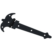 Петля 551-120*73*1,5 (черный) 6128