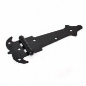 Петля-стрела  фигурн. ПС-150-SL черный матовый (40) NOEZ