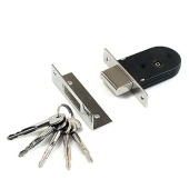 Замок врезной  Apecs 90-K-CR (900A)