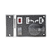 Замок накладной Apecs R05-C-GR (ЗН1-АС)