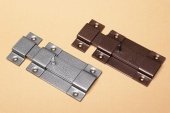 Засов накладной КЛАССИЧЕСКИЙ с плоским ригелем ант.медь 