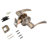 СТАНДАРТ 8901 BK AB бронза фикс Защёлка (20)