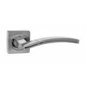 Ручка дверная Puerto, хром матовый/хром блестящий  арт: INAL 520-02 SC/CP