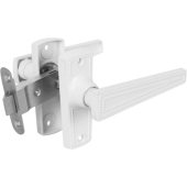 Защелка врезная Зенит ЗЩ2.01 (белая)