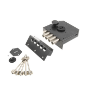 Замок накладной ЭТАЛОН-НЗ с задвижкой без ручек