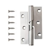 Петля врезная самозакрывающаяся Avers 76*51*1,5-INOX/201-R