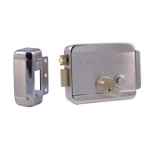 Замок электромеханический Vantage VE042SN L (матовый никель)