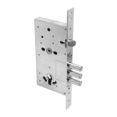 БУЛАТ ЗВ4-3(16).60.85.08 хром, без ручек, без ц/механизма Корпус замка для металлических дверей (10)