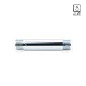 Удлинительный бочонок НР-НР, хромированный, 0126-1510, 1/2" х 100 мм (1/2" х 100 мм)