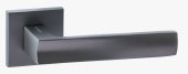 Ручка дв. PUERTO SLIM AL 527-03 MBN "Фриттата" (матовый черный никель)