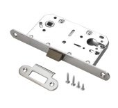 Замок врезной Renz, никель матовый  арт: B2B LB 85 pl SN