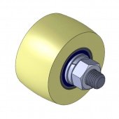 Ролик капролон d 40мм гладкий Р2401 