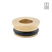 Адаптер «евроконус–плоскость» латунный, 0136-1515, 1/2" EK (1/2" EK)