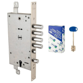 Замок врезной сувальдный Mottura-54.J787 S-лев.(C+C5) MY KEY (54J787BSRN5DC4O)