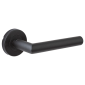 Ручки дверные Apecs H-0204-INOX/201-BLM