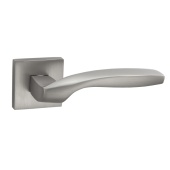 Ручка дверная Puerto, никель супер матовый, арт.:INAL 538-03 MSN