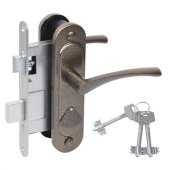 Замок врезной Абсолют ЗВ9.2-07 (Бронза)