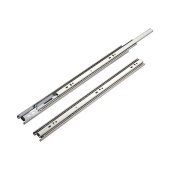 Направляющие шариковые полного выдвижения 35/450мм, DM35-450W (сталь)