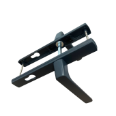 Ручки дверные алюминиевые на планке Vantage V2-85DG (темно-серый RAL 7024)