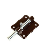 Задвижка накладная ЗТ2-70 пол.коричневый (30) мт