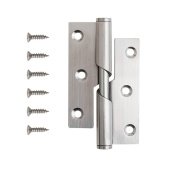 Петля врезная самозакрывающаяся Avers 76*51*1,5-INOX/201-L