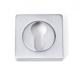 Накладки под цилиндр Vantage ET02L-2 (мат.хром)