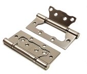 Петля стальная TIXX 100-2S FH MSN без врезки (никель супер матовый)