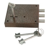 Замок накладной ЗН 4 А левый