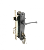 Замок врезной Зенит ЗВ4-85.3 (серебро)