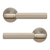 АЛЛЮР "ESTETA" (ЭСТЕТА) MSN (53180) итал. матовый никель Комплект ручек (20)