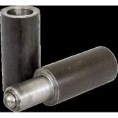 Петля гаражная с шаром 25*100 (впрессованный шар) 16