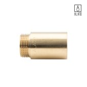 Удлинитель ВР-НР, латунный, 0124-2550, 1" х 50 мм (1" х 50 мм)