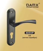 Ручка 405VP DAMX AS (антик серебро)*55