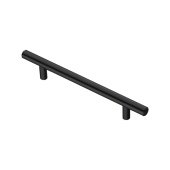 Ручка-рейлинг R-3010-128 BL (матовый черный)