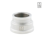 Муфта переходная ВР-ВР, никелированная 0102-3225, 1 1/4" х 1" (1 1/4" х 1")