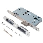 Замок врезной Apecs 8300-M-INOX