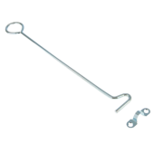 Крючок ветровой КР-250 цинк фасовка (20) мт