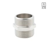 Ниппель НР-НР, никелированный 0103-2525, 1" (1")