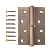 Петля врезная Apecs 100*70-В-Steel-AB-L