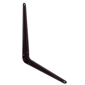 Полкодержатель 200х150 (Консоль 6х8) коричневый MARLOK